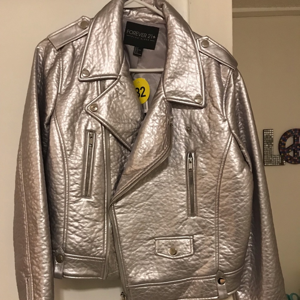 Leather jacket